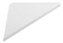 Abeline Rockstone Solid Surface Hoekplanchet Wit Mat 25x25 Cm
