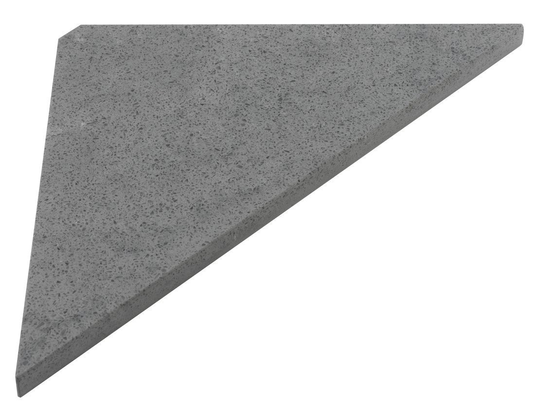 Abeline Rockstone Solid Surface Hoekplanchet Beton 25x25 Cm