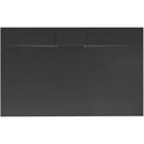 Douchebak Rea Bazalt long Black 80x100