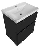 Wastafel onderkast greeploos Altair 65x45x72,5 div. kleuren