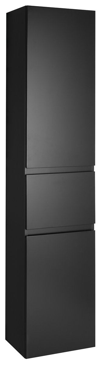 Sapho Altair Hoge Kast 40x30x185 Cm Zwart