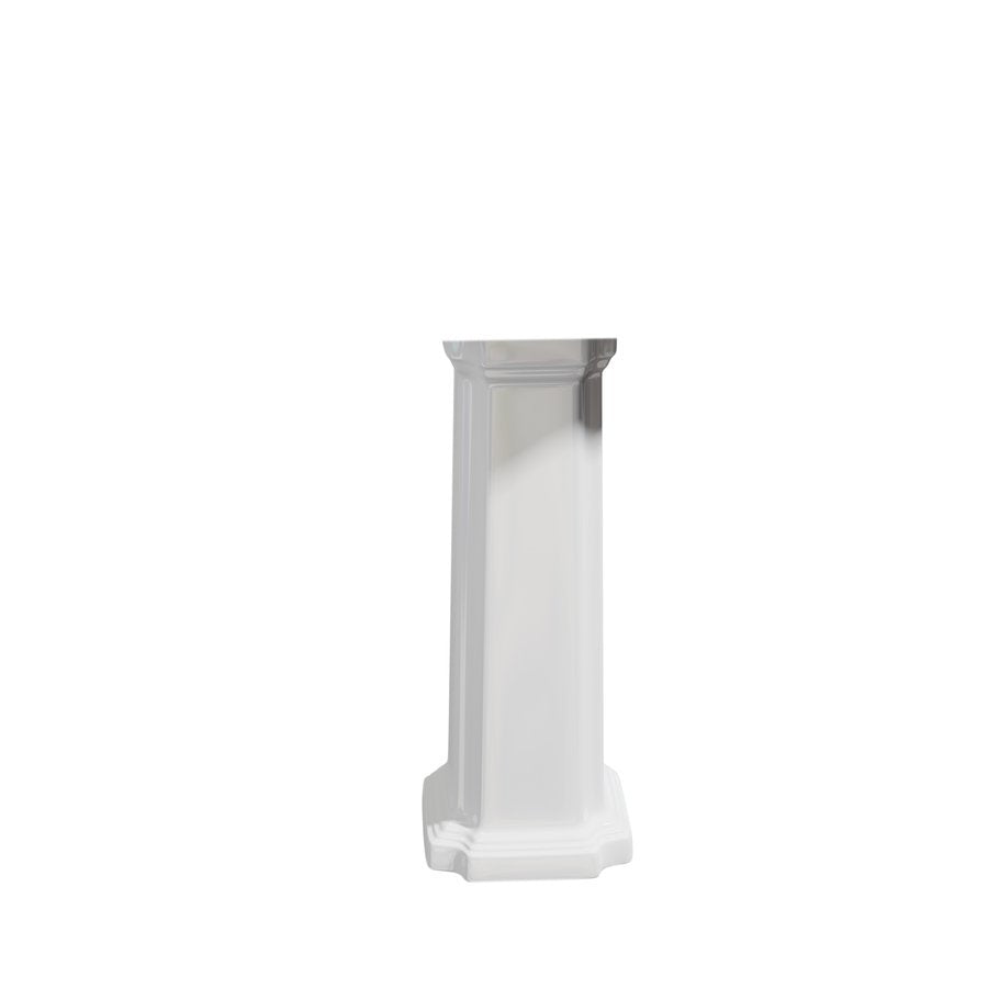 Aqualine ANTIK Retro Wastafelkolom Wit