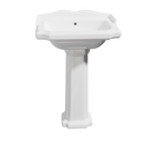 Aqualine ANTIK Retro Wastafelkolom Wit