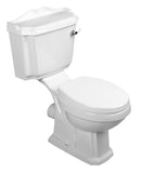 Aqualine Antik Retro Duoblok Staand Toilet met Zitting PK Aansluiting