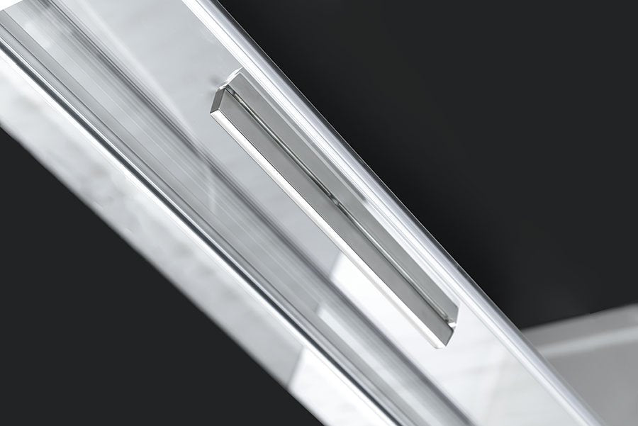 Altis Nis Schuifdeur 1570-1610mm, Helder Glas, Chroom profiel