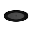 Ica vrijstaand ligbad 170*80 mat zwart – mat zwart