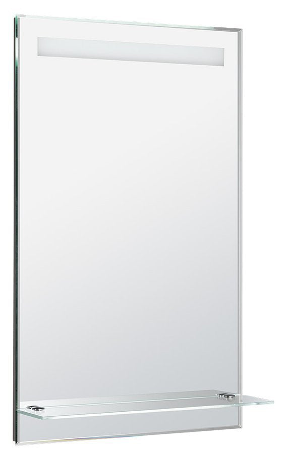 Spiegel Met LED Verlichting 50x80 Cm Met Planchet Met Schakelaar