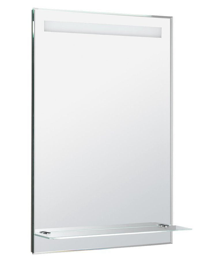 Spiegel Met LED Verlichting 60x80 Cm Met Planchet Met Schakelaar