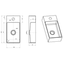 Toiletfontein Aurum RVS Mat Goud inclusief afvoerplug