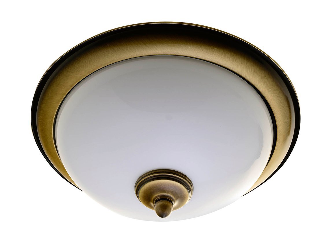 Gloster Plafondlamp Ø31,5 cm 2xE14 40W IP21 Brons