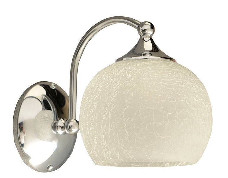 Verita Wall Wandlamp E27 40 w 230 v IP21 Glas Chroom