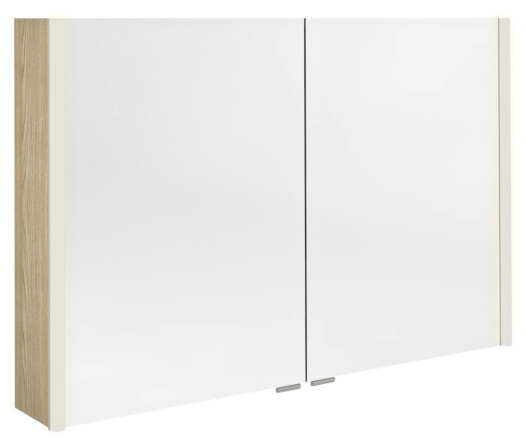 Spiegelkast Sapho Alix Iep 106×70 cm Iep Bardini — met LED-verlichting