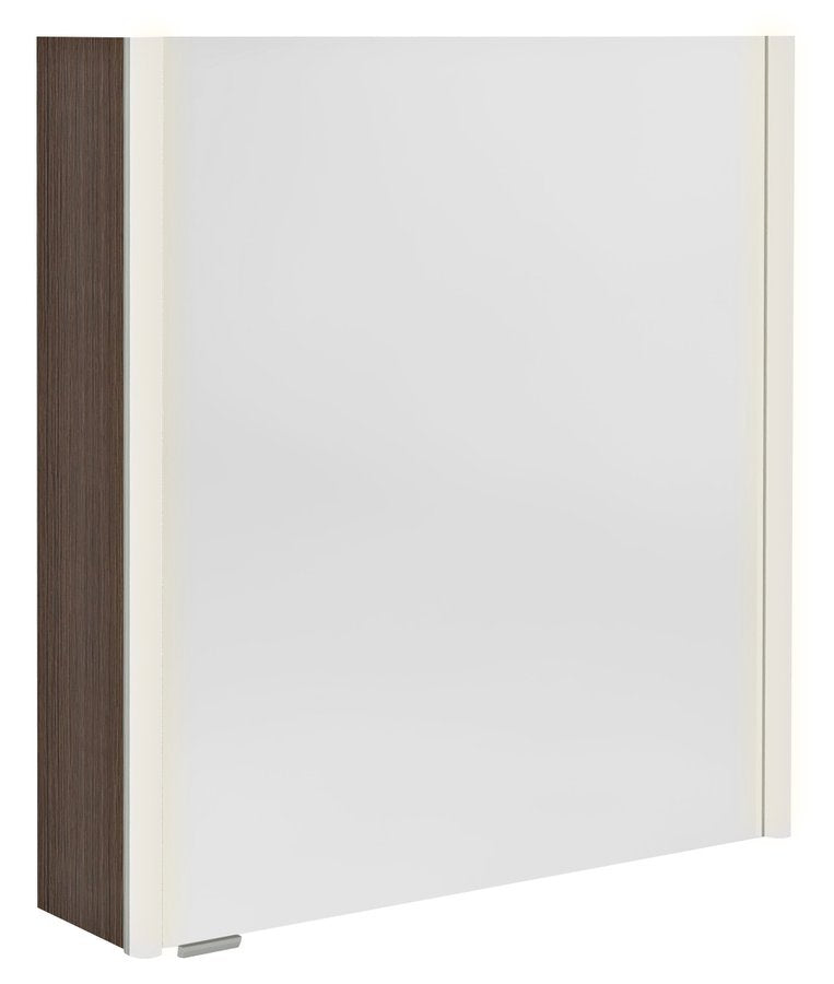 Spiegelkast Sapho Alix 66×70 cm Grenen — met LED-verlichting