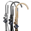 Vloeren  badmengkraan Rea Mono Chrom - View 6