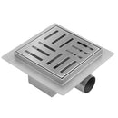 Lineaire afvoer REA CROSS Brush Steel 15x15 - View 3