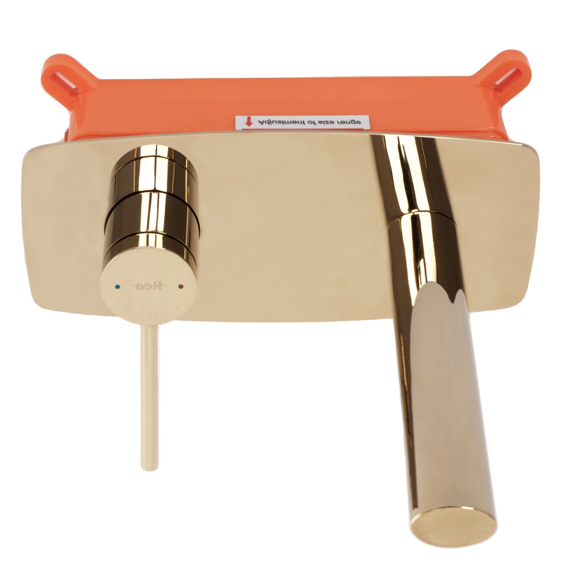 Inbouw wastafelkraan Rea Oval Gold + BOX