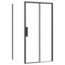 Douchecabine Met Schuifdeur Rea Slide Mat Zwart Antikalk diverse afmetingen