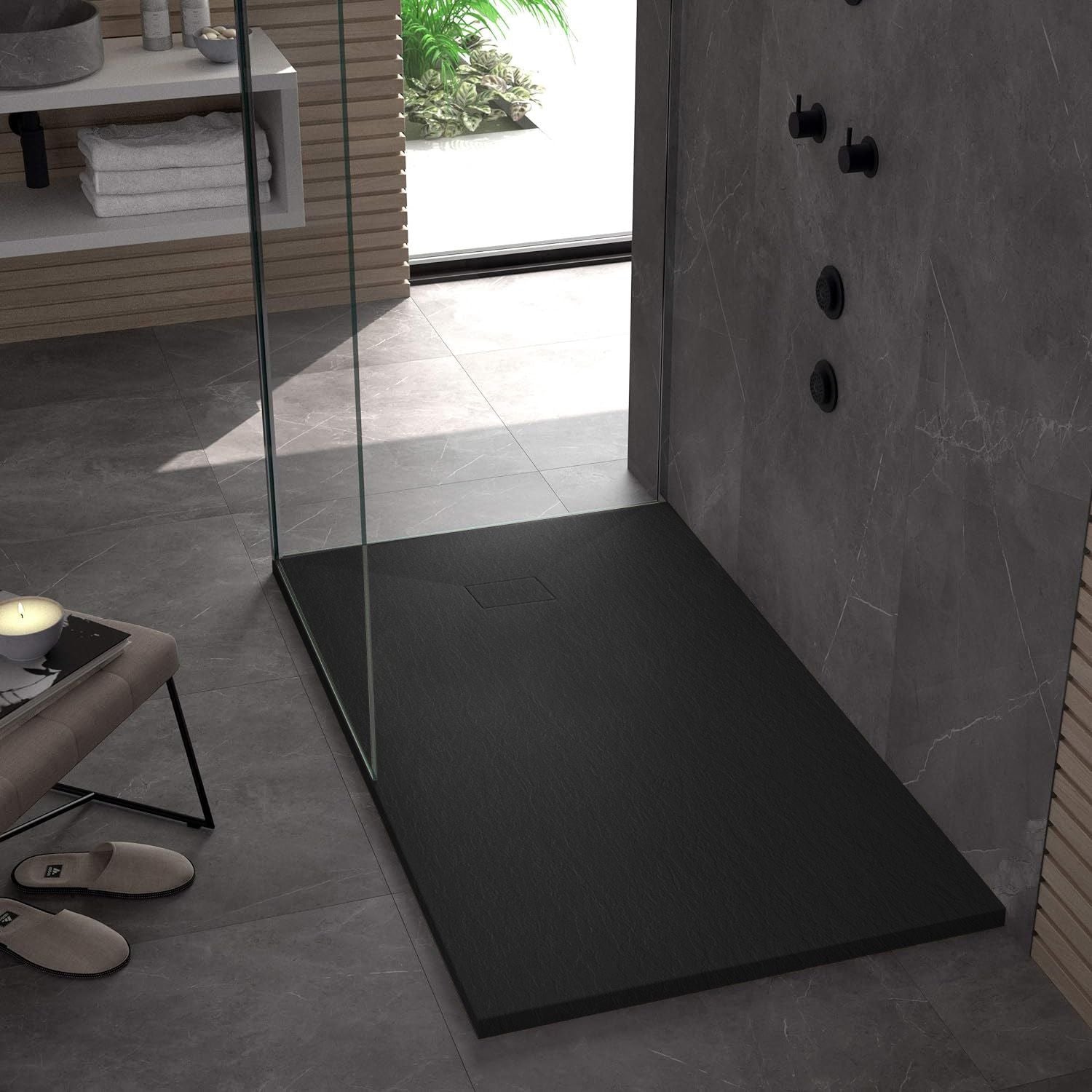 Douchebak Rea Magnum Zwart 120 x 80