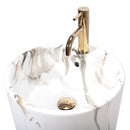 Vrijstaande wastafel Rea Blanka Marble - View 4