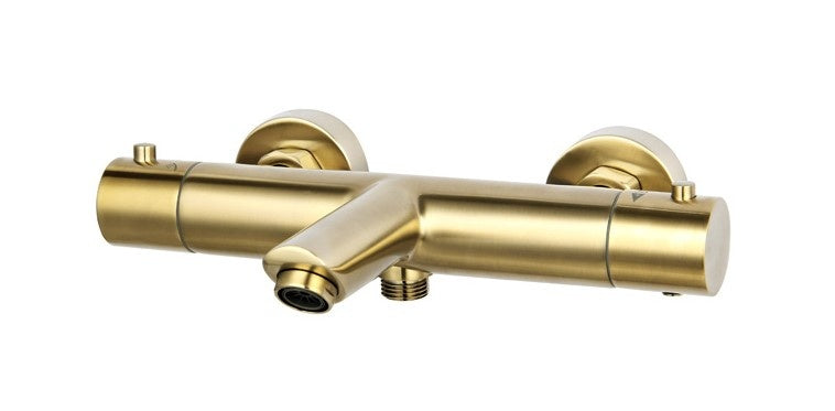 Luzi Badmengkraan thermostatisch rond Goud Geborsteld