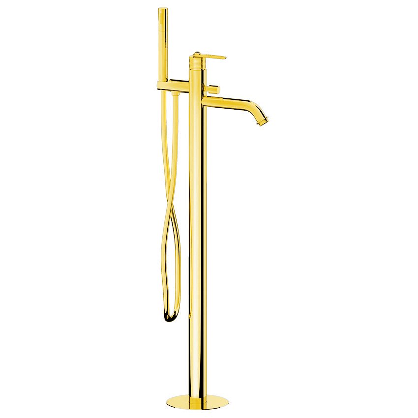 Bebé Vrijstaande Badmengkraan Goud Messing