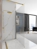 Rea Aero Intimo Gold Brush 120 douchescherm - View 5