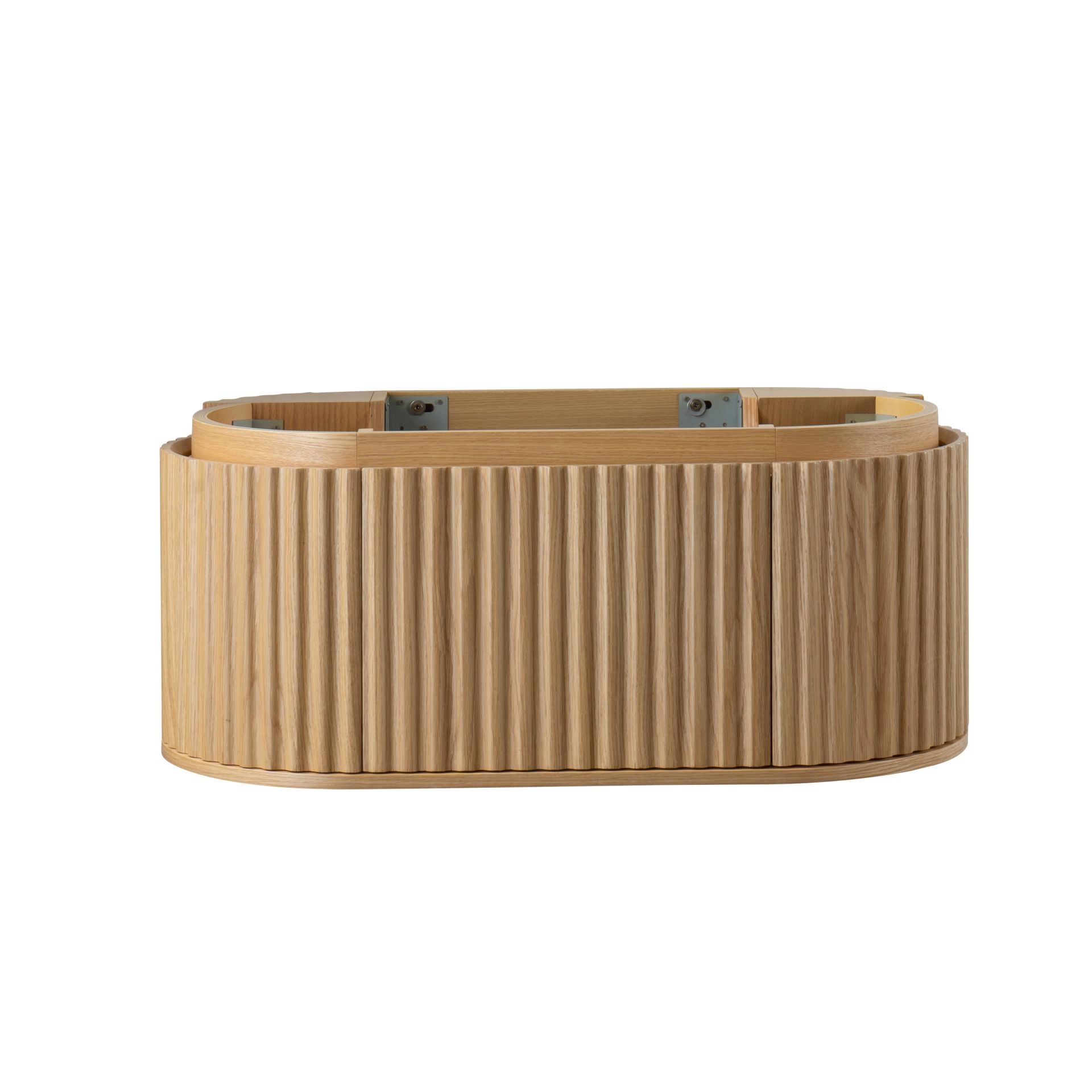 Badmeubelset Begonia 120x52,5 cm Naturel Eiken Ribbel