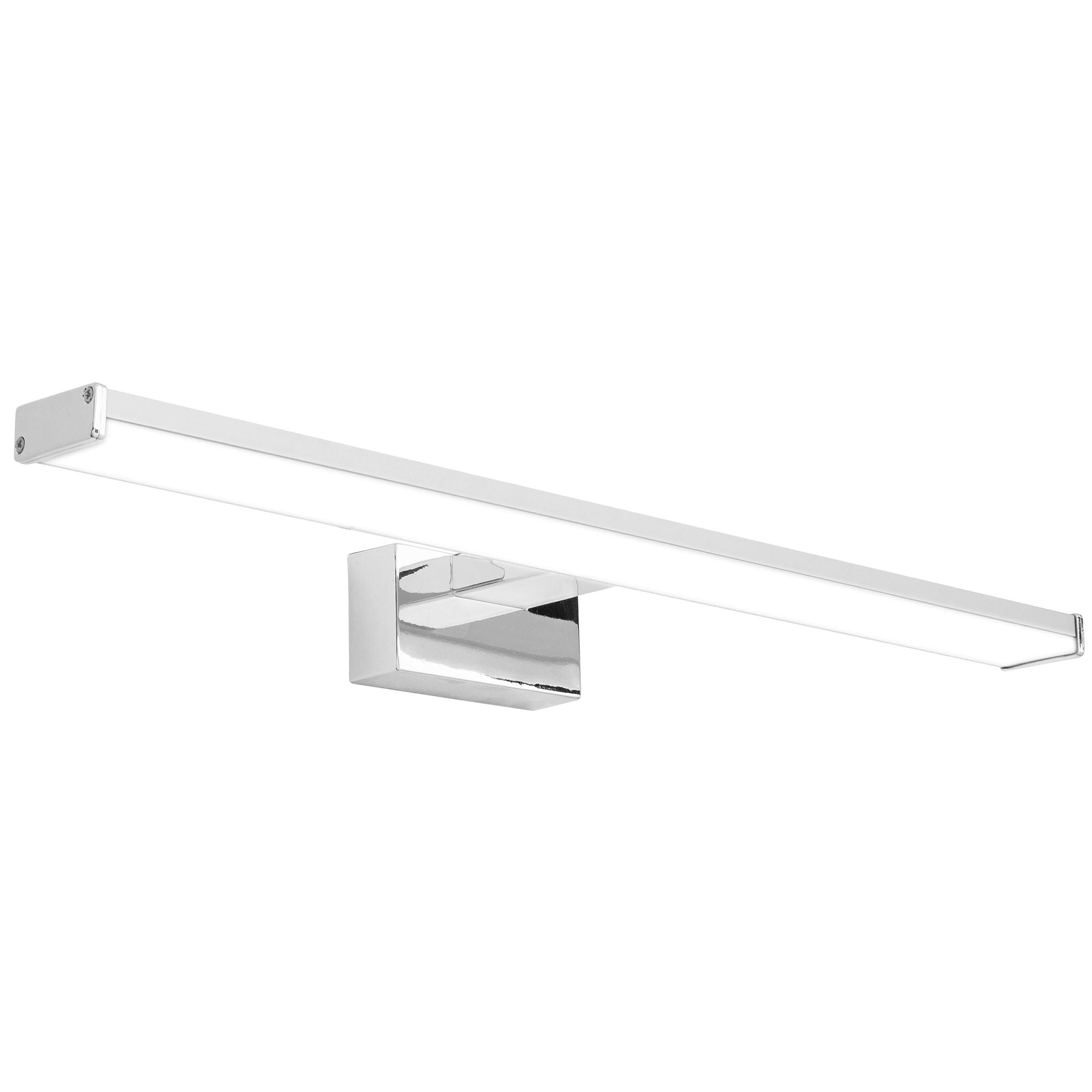 Wandlamp, Azuurblauwe leidde Boven de Spiegel 8W 40cm App368-1W Chrome