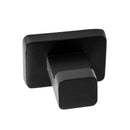 Wieszak łazienkowy na ręczniki jednoramienny black ERLO 03 - View 3