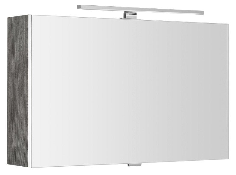 Spiegelkast Sapho Cloe 80×50 cm Eiken — met LED-verlichting
