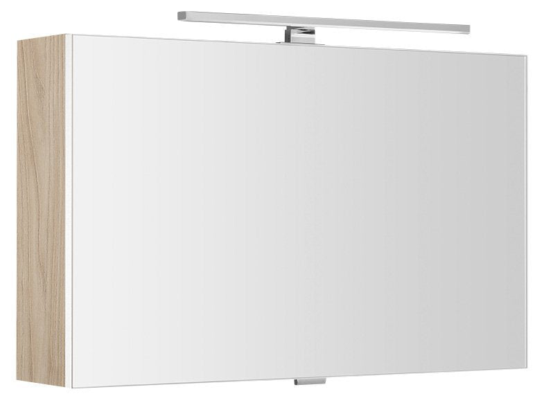 Spiegelkast Sapho Cloe Iep 80×50 cm Iep Bardini — met LED-verlichting
