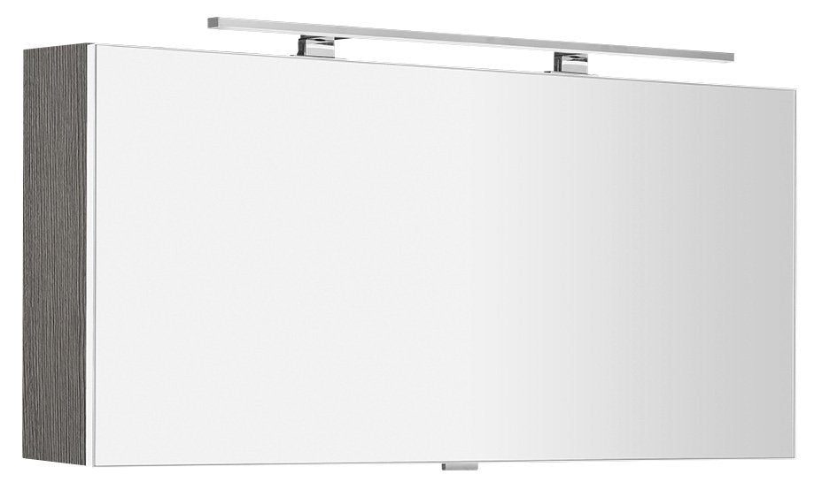 Spiegelkast Sapho Cloe 120×50 cm Eiken — met LED-verlichting