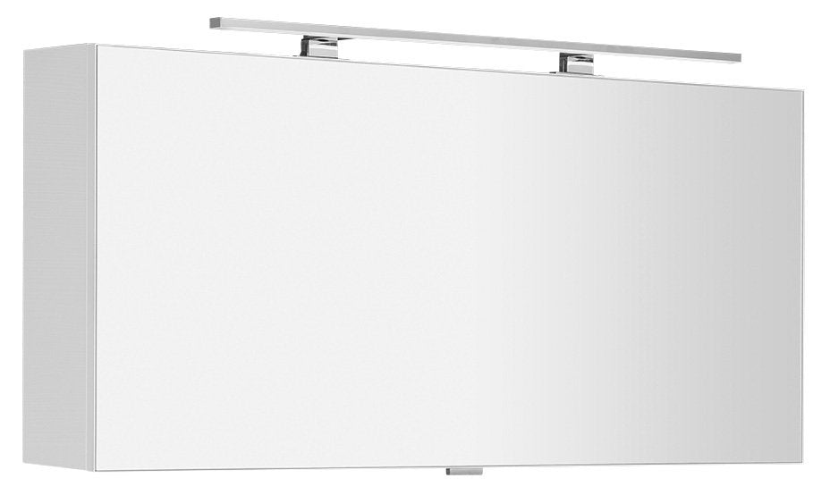 Spiegelkast Sapho Cloe 120×50 cm Wit — met LED-verlichting