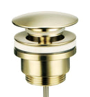 Luzi Clickwaste universeel 5/4" Goud Geborsteld