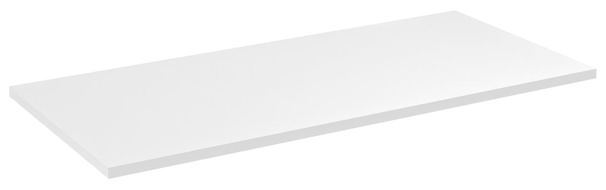 Sapho Topblad 80x45 Cm DTDL Hoogglans Wit