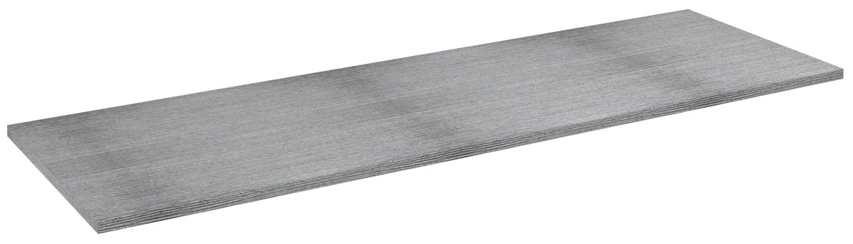 Cirasa DTDL Topblad 131x46,5x1,8 cm Zilver Eiken