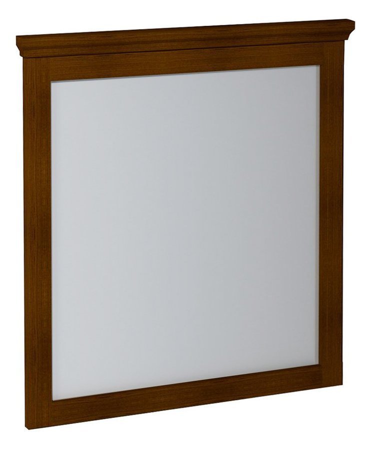 Cross Rechthoekige Spiegel In Massief Houten Frame 70 X 80 Cm Beuken