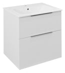 Cirasa wastafel onderkast 60x64x46 cm in Wit Hoogglans