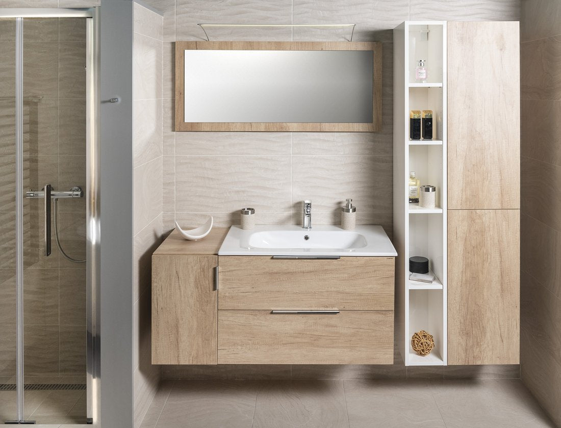 Badmeubel Cirasa 70x46x52 cm Alabama Eiken