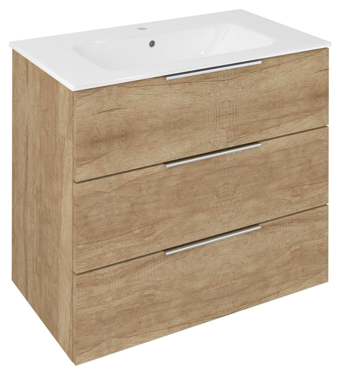 Sapho Cirasa Badmeubel 80x45x75 Cm Alabama Eiken