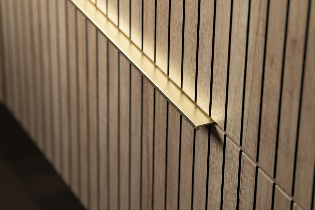 Sapho Greep 5x5 Cm Goud Mat