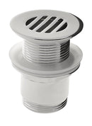 Free flow wastafel afvoerplug 5/4“, design plug, 25-50mm, chroom