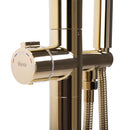 Vloeren  badmengkraan Rea Clark Gold - View 3