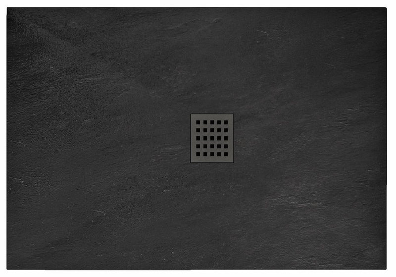 Douchebak Rea Rock Black 80x100 