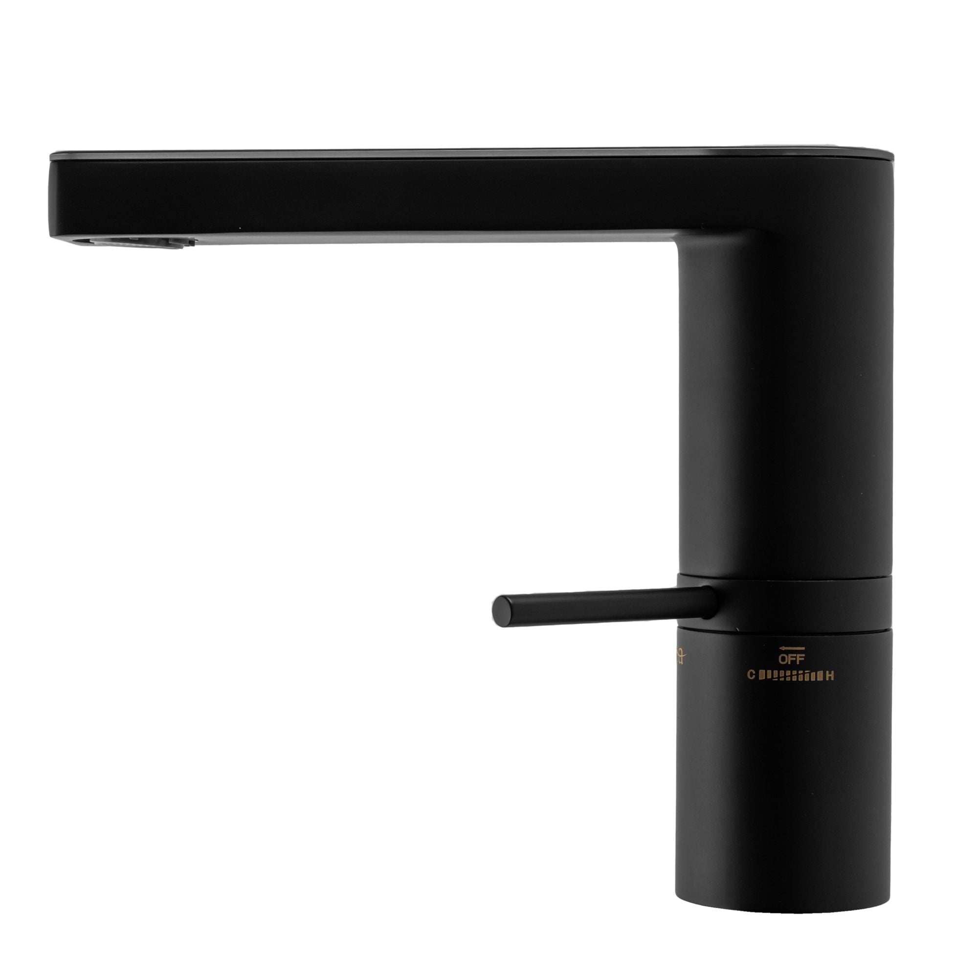 Wastafelkraan Rea Amar LCD Black Low