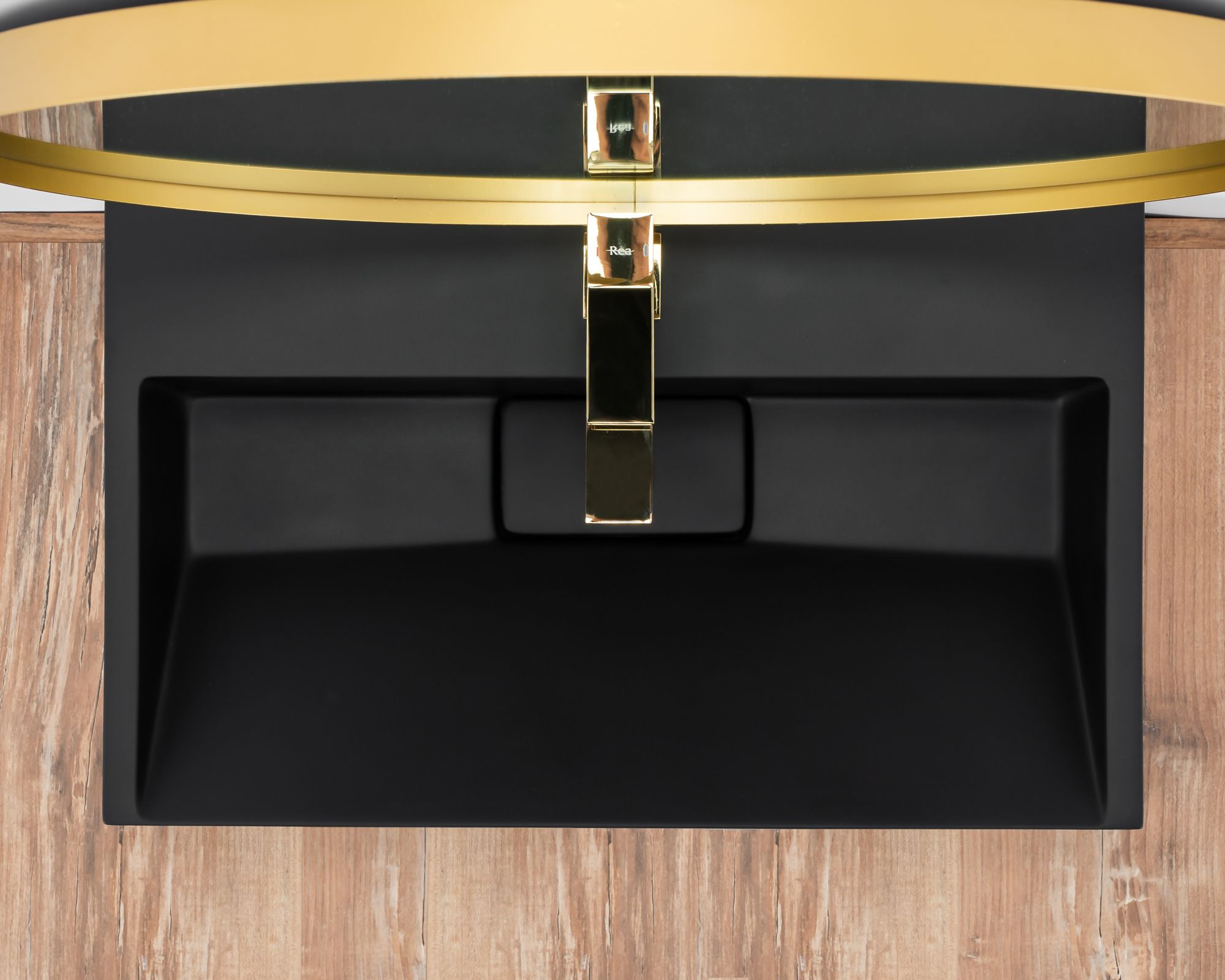 CONGLOMERAAT WASTAFEL GOYA Black MAT 60 CM