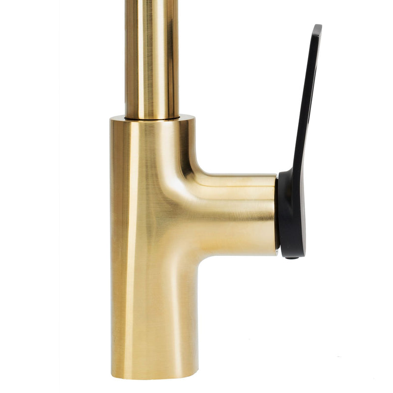 Keukenkraan Rea SOUL Black/Brush Gold - View 4