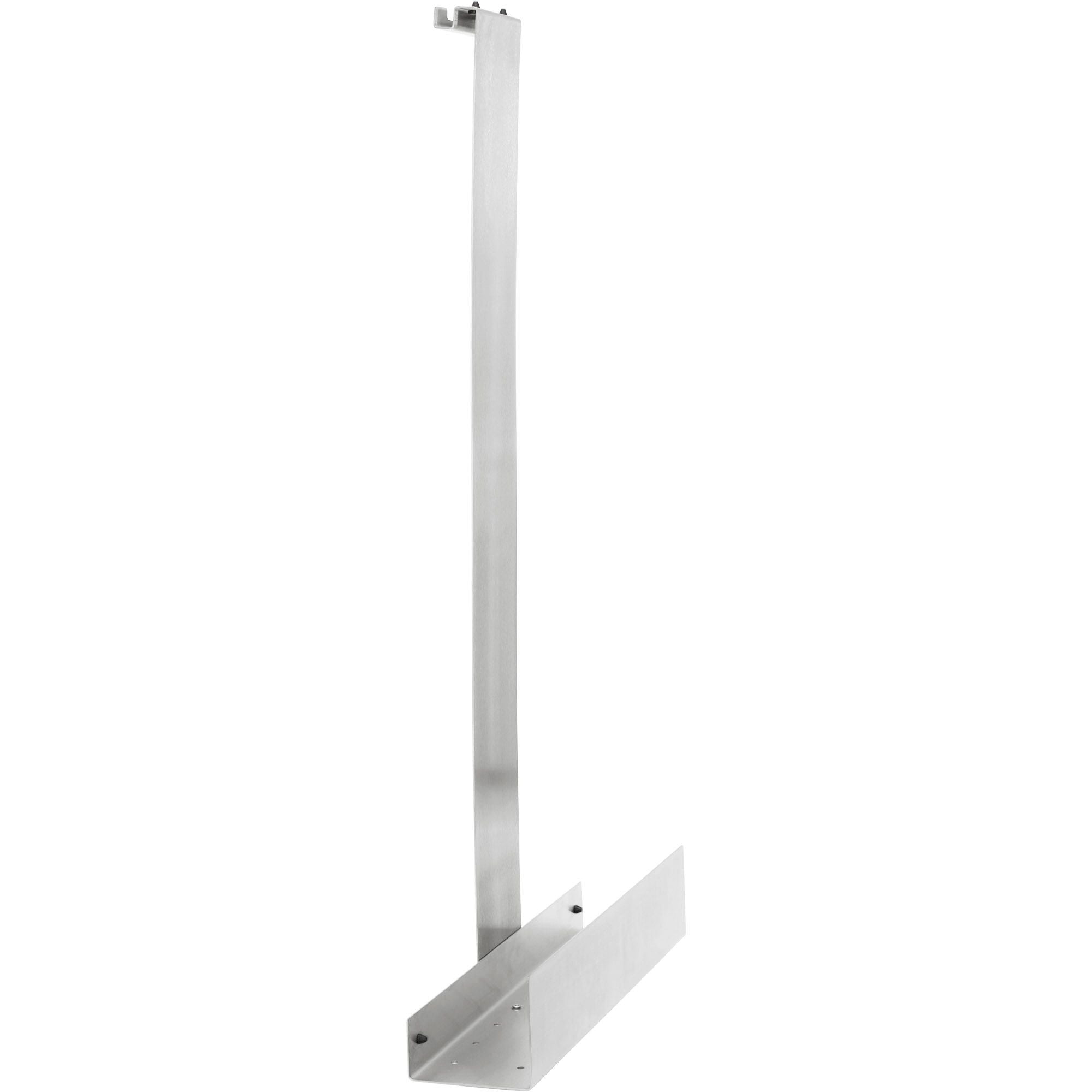 Tori nikkel geborsteld inox badkamerplank