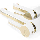 Wastafelkraan Rea Melia White/Gold High - View 8