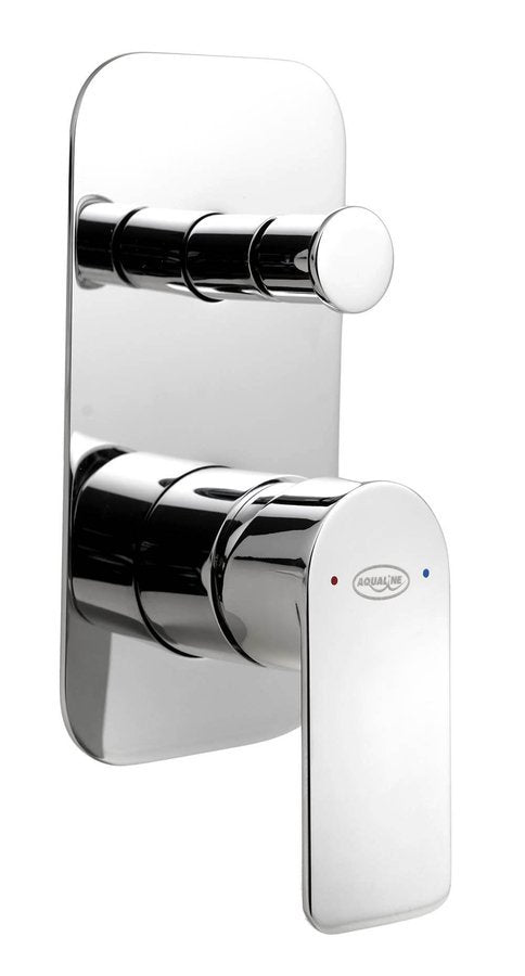 DAPHNE 2-weg inbouw douchekraan chroom